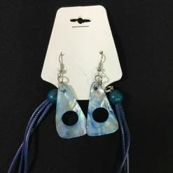 Custom Jewelry 3 Strands Wax Cord With Multicolor Kabibi Shells And Natural Wood Beads Set By IVETH