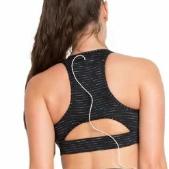 Sports Bras Mesh Sports Bra Black By IVETH