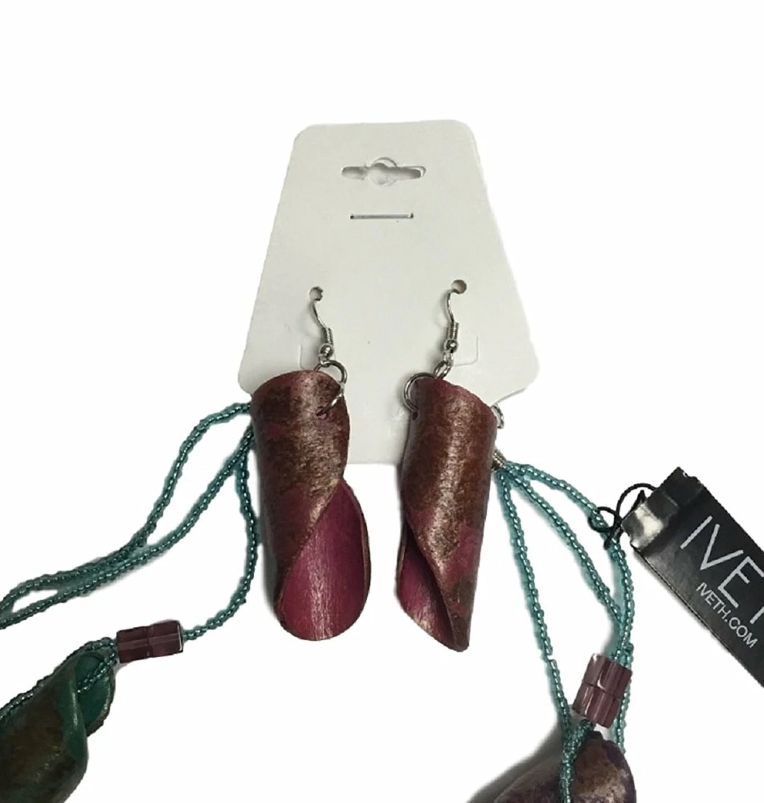 Mommy Paradise Custom Jewelry 3 Strands Seed Beads With Curly Wood Necklace Set Multi Color By IVETH 11 Mommy Paradise Custom Jewelry 3 Strands Seed Beads With Curly Wood Necklace Set Multi Color By IVETH