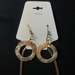 Custom Jewelry 3 Strands Wax Cord With Multicolor Kabibi Shells And Natural Wood Beads Set By IVETH