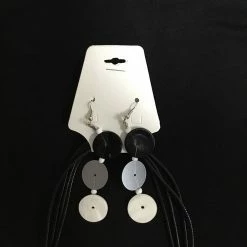 Custom Jewelry Wax Cord With Sequins Buttons Necklace Set By IVETH