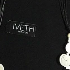 Custom Jewelry Wax Cord With Sequins Buttons Necklace Set By IVETH