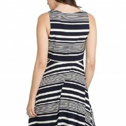 Knotted Waist Stripe Dress By IVETH 10 Knotted Waist Stripe Dress By IVETH