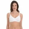 QT Intimates La Leche League Soft Cup Nursing Bra 370 White