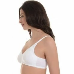 QT Intimates La Leche League Soft Cup Nursing Bra 370 White 8 QT Intimates La Leche League Soft Cup Nursing Bra 370 White