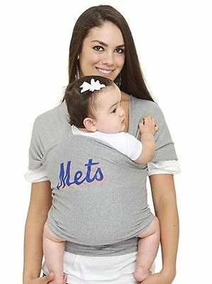 Moby Wrap MLB Edition Baby Carrier One Size NY Mets 3 Moby Wrap MLB Edition Baby Carrier One Size NY Mets