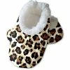 Snoozies Baby's Fleece Lined Footies, Leopard Zebra Medium, 3-6m