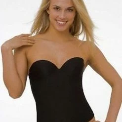 QT Intimates La Leche League - QT - Strapless Convertible Bustier - 1100 - Black - 40B