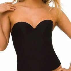 QT Intimates Everyday Bras La Leche League - QT - Strapless Convertible Bustier - 1100 - Black - 32C