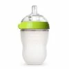 Comotomo Inc. Comotomo Medium Flow BPA Free Baby Bottle Green 8 Ounce 1-Count