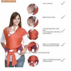 Moby Wrap MLB Edition Baby Carrier One Size Cincinnati REDS