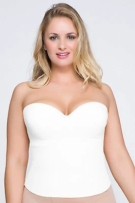 QT Intimates La Leche League - QT - Strapless Convertible Bustier - 1100 - White - 38D 3 QT Intimates La Leche League - QT - Strapless Convertible Bustier - 1100 - White - 38D