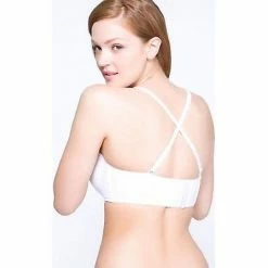 QT Intimates La Leche League QT Strapless Convertible Lift Bra 1103 White 42D 7 QT Intimates La Leche League QT Strapless Convertible Lift Bra 1103 White 42D