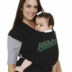 Moby Wrap MLB Edition Baby Carrier One Size Oakland Athletics