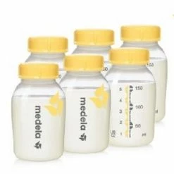 Medela Breast Milk Collection And Storage Bottles, 5 Ounce, 6 Count