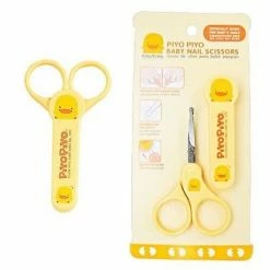 Deals Mommy paradise Store 27 Piyo Piyo Baby Nail Scissors 830174 Yellow/ Orange