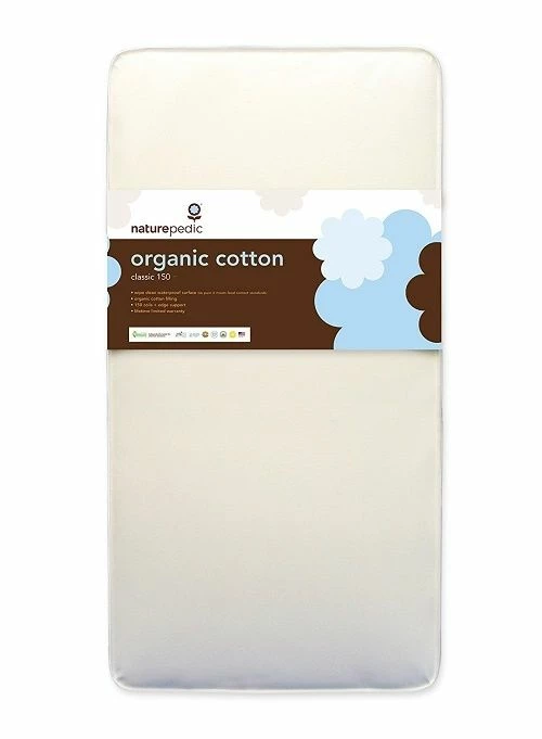 Mattress & Pads Naturepedic No Compromise Organic Cotton Classic Crib Mattress MC20 3 Mattress & Pads Naturepedic No Compromise Organic Cotton Classic Crib Mattress MC20