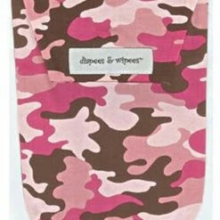 Diapees And Wipees Diapees & Wipees Mod Maze Pink Baby Diapering Bag