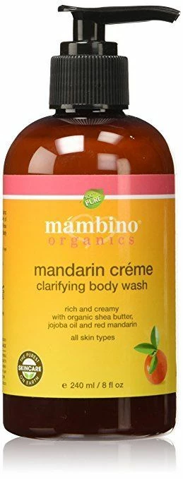 Mambino Organics: Mandarin Creme Natural Clarifying Body Wash, 8 Oz 3 Mambino Organics: Mandarin Creme Natural Clarifying Body Wash, 8 Oz