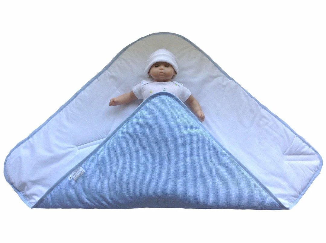 BundleBee Baby Wrap/Swaddle/Blanket, Feather Light/Blue, 0-4 Months 6 BundleBee Baby Wrap/Swaddle/Blanket, Feather Light/Blue, 0-4 Months