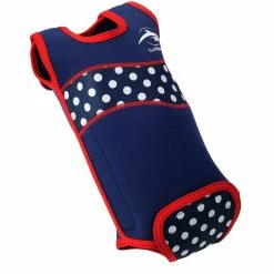 The Konfidence Babywarma 12-24 Months Navy Polka Dot