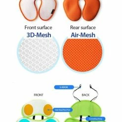 Gear Manito Breath Royal Plus 3D Mesh BPST-49000 Stroller & Car Seat Pad Beige