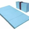 MamaDoo Kids Foldable Play Yard Mattress Or Sleep Mat Blue Mattress & Pads