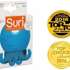 Mayapple Baby Suri The Octopus And Friends Teether 1 Silicone Teething Toys Blue