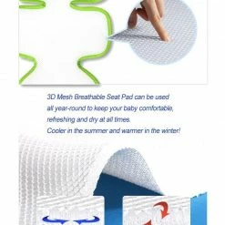 Manito Breath - Original 3D Mesh - BOST-29000 - Stroller&Car Seat Pad - Green