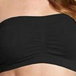 Everyday Bras MB Trend Seamless Tube Padded Bandeau Bra (Black) S1101