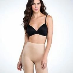 SPANX Hide & Sleek Mid Thigh Shaper 2508 Natural Small SHAPEwear