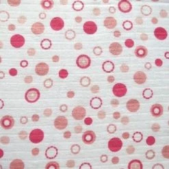 The Button Barn The BundleUp Blanket And Swaddler 100% Cotton Muslin Pink Dot Large 40" X 40" Nursing