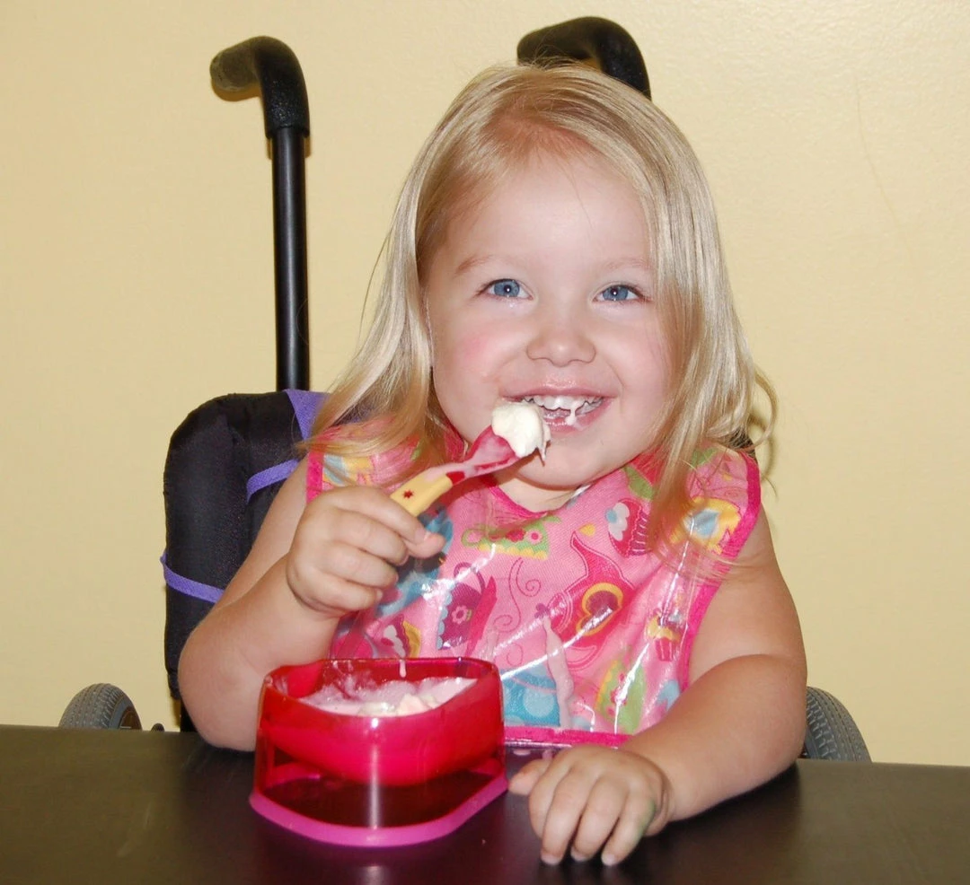 Baby Dipper Feeding Set, Pink - New Larger 6-ounce Non-slip Bowl, Easy One-hand 9 Baby Dipper Feeding Set, Pink - New Larger 6-ounce Non-slip Bowl, Easy One-hand