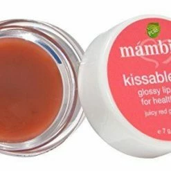 Mambino Organics: Kissable Lips, .25 Oz Glossy Lips Balm For Healty Lips Gifts