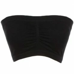 Everyday Bras MB Trend Seamless Tube Padded Bandeau Bra (Black) S1101
