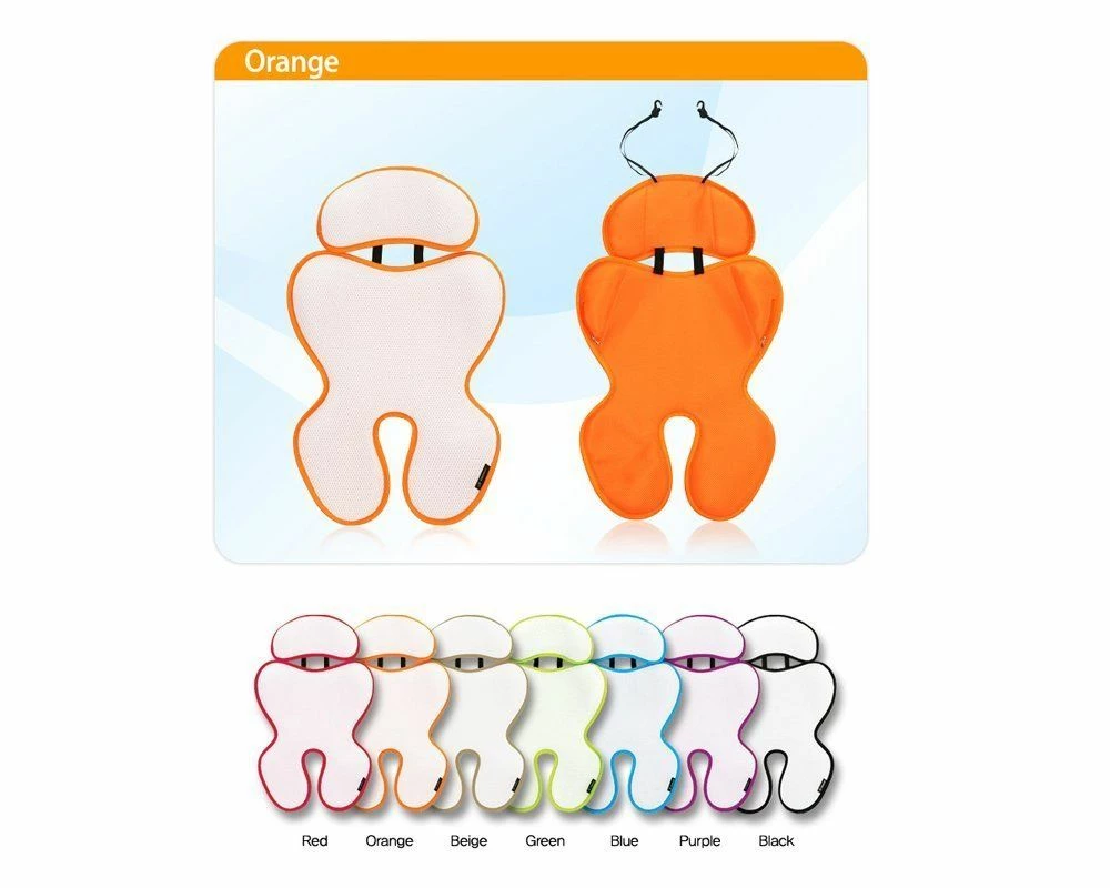 Gear Manito Breath Royal Plus 3D Mesh BPST-49000 Stroller & Car Seat Pad Red 4 Gear Manito Breath Royal Plus 3D Mesh BPST-49000 Stroller & Car Seat Pad Red