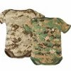 Trooper Clothing TC - Infant 2 Pk. Outtfit Bodysuits - Woodland Camo & Desert - 3-6 MONTHS Apparel