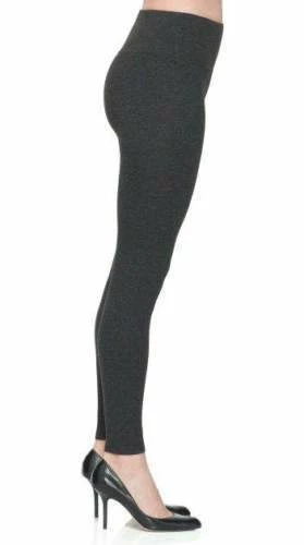 Spanx Heather Ponte Legging 2438 Charcoal Heather Meduim 6 Spanx Heather Ponte Legging 2438 Charcoal Heather Meduim