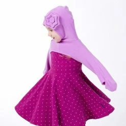 The Olie Minkey Baby Winter Garment (3T-4T, Purple Flower)