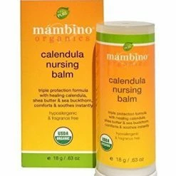 Mambino Organics Gifts Mambino Organic Calendula Nursing Balm .63 Oz Hypoallergenic & Fragrance Free