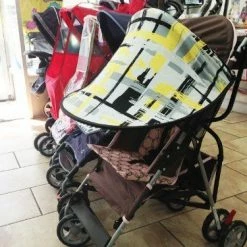 Manito Sun Shade UTSS-26000 Strollers&Car Seat Shield Red