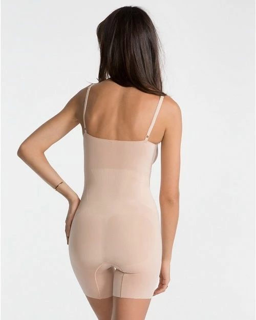 SPANX OnCore Sculptsuit Mid-Thigh Shapesuit SS1715 Soft Nude Large SHAPEwear 4 SPANX OnCore Sculptsuit Mid-Thigh Shapesuit SS1715 Soft Nude Large SHAPEwear
