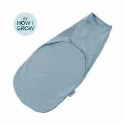 NuRoo Swaddler Grow-With-Me Design Compression Fabric Light Blue One Size Nursing