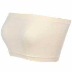 MB Trend Seamless Tube Bandeau Top SS1102 Ivory One Size