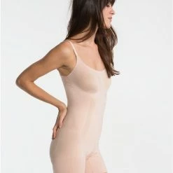 SPANX OnCore Sculptsuit Mid-Thigh Shapesuit SS1715 Soft Nude Large SHAPEwear 7 SPANX OnCore Sculptsuit Mid-Thigh Shapesuit SS1715 Soft Nude Large SHAPEwear