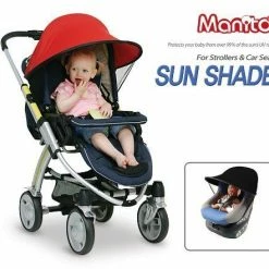 Manito Sun Shade UTSS-26000 Strollers&Car Seat Shield Red