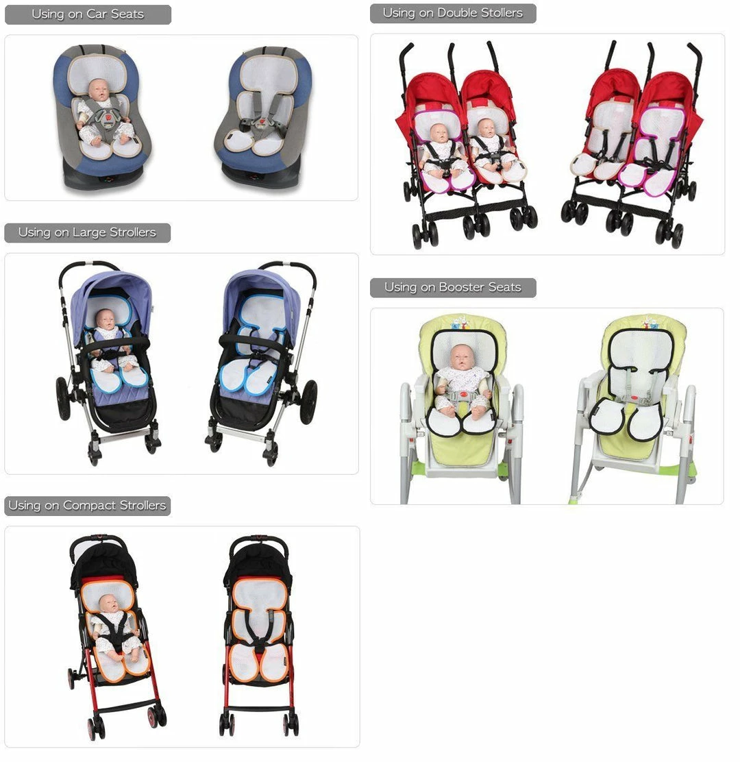 Manito Breath - Original 3D Mesh - BOST-29000 - Stroller&Car Seat Pad - Black 8 Manito Breath - Original 3D Mesh - BOST-29000 - Stroller&Car Seat Pad - Black