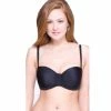 QT Intimates La Leche League QT 5 Way Convertible Bra 1103 Black 38DD