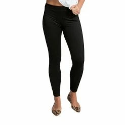 SHAPEwear Spanx Easily Suede Leggings FL1215 Black Large