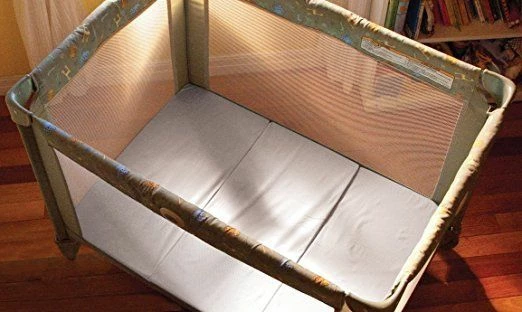 MamaDoo Kids Foldable Play Yard Mattress Or Sleep Mat Silver Gray Mattress & Pads 4 MamaDoo Kids Foldable Play Yard Mattress Or Sleep Mat Silver Gray Mattress & Pads